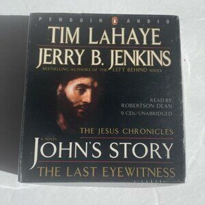 John's Story: The Last Eyewitness Tim LaHaye Jerry B. Jenkins Audio CD Sealed
